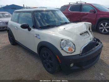  Salvage MINI Cooper S