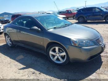  Salvage Pontiac G6