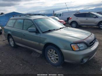  Salvage Subaru Outback