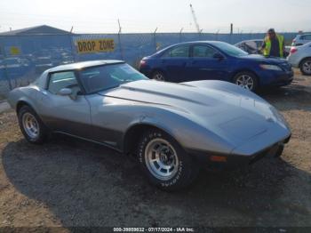  Salvage Chevrolet Corvette