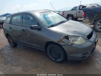  Salvage Toyota Matrix