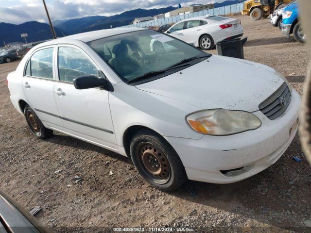  Salvage Toyota Corolla