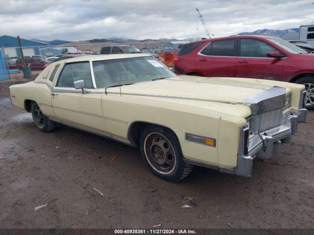  Salvage Cadillac Eldorado