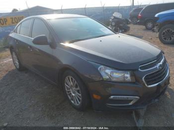  Salvage Chevrolet Cruze