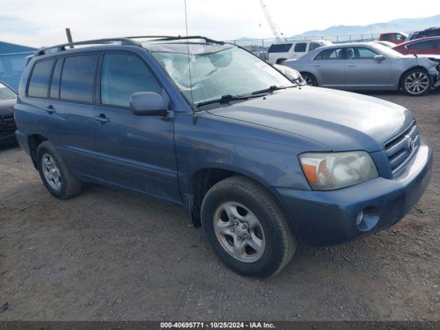  Salvage Toyota Highlander