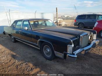  Salvage Lincoln Continental