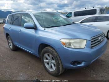  Salvage Toyota Highlander