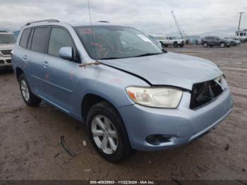  Salvage Toyota Highlander