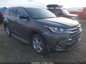  Salvage Toyota Highlander