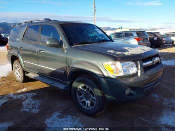  Salvage Toyota Sequoia