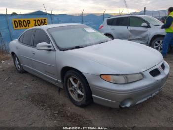  Salvage Pontiac Grand Prix