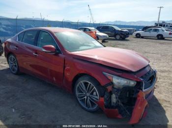  Salvage INFINITI Q50