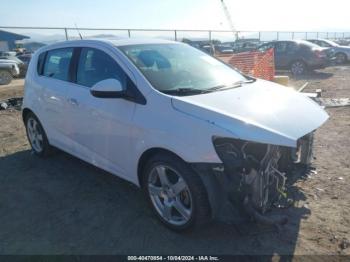  Salvage Chevrolet Sonic