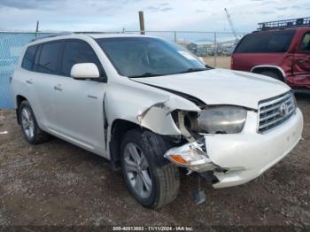  Salvage Toyota Highlander