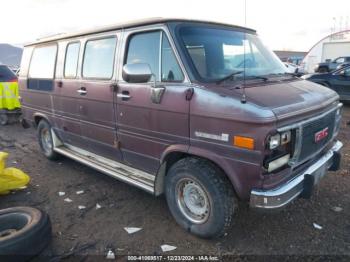  Salvage GMC Rally Wagon   Van