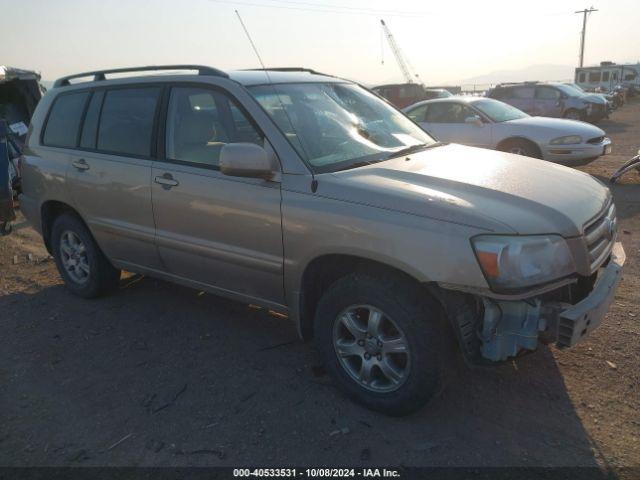  Salvage Toyota Highlander