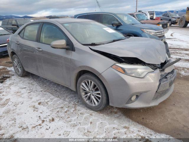  Salvage Toyota Corolla