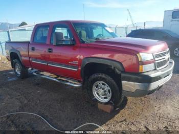  Salvage Chevrolet Silverado 2500