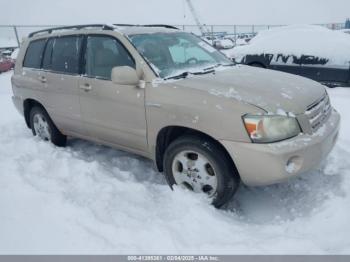  Salvage Toyota Highlander