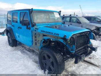  Salvage Jeep Wrangler