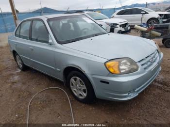  Salvage Hyundai ACCENT