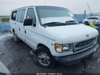  Salvage Ford Club Wagon