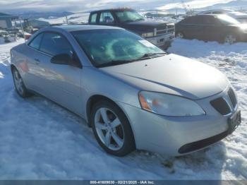  Salvage Pontiac G6