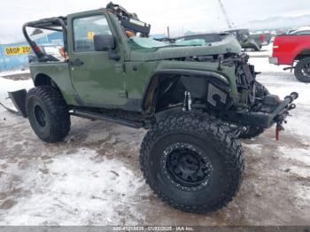  Salvage Jeep Wrangler