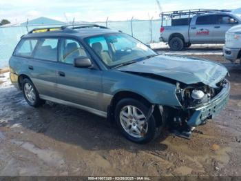  Salvage Subaru Outback