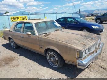  Salvage Oldsmobile Cutlass Supreme