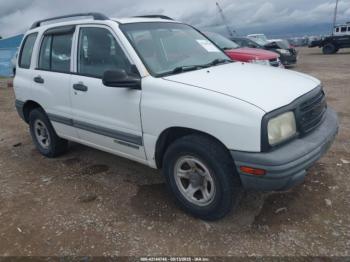  Salvage Chevrolet Tracker