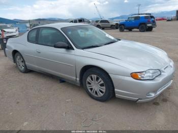  Salvage Chevrolet Monte Carlo
