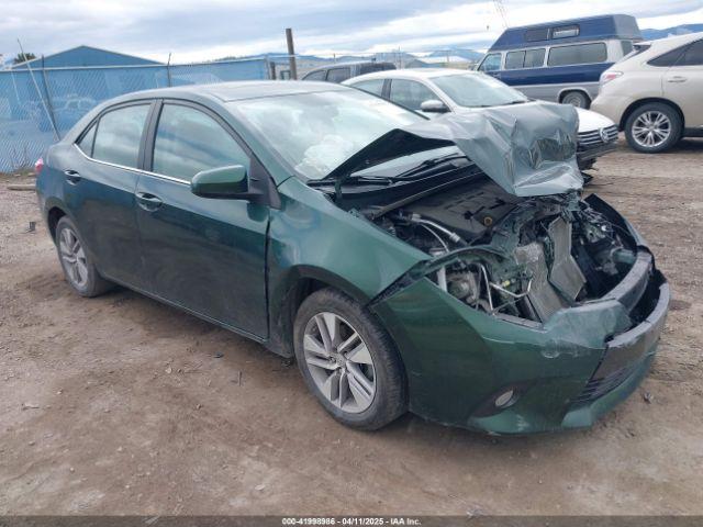 Salvage Toyota Corolla