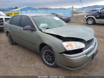  Salvage Chevrolet Malibu