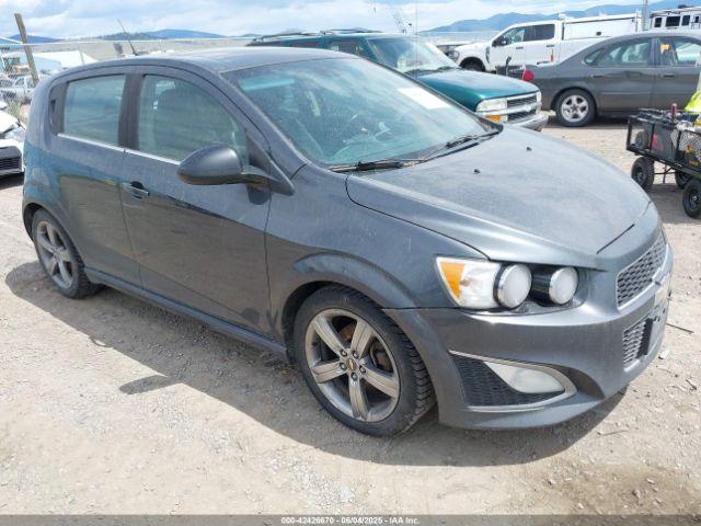 Salvage Chevrolet Sonic