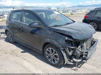  Salvage Chevrolet Sonic