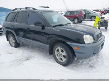  Salvage Hyundai SANTA FE
