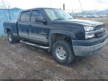  Salvage Chevrolet Silverado 2500