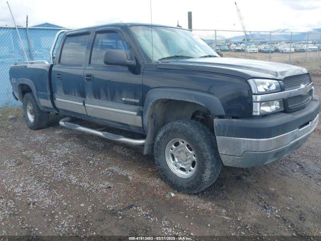  Salvage Chevrolet Silverado 2500