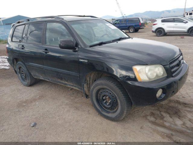  Salvage Toyota Highlander