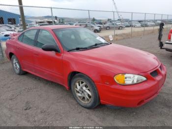  Salvage Pontiac Grand Am
