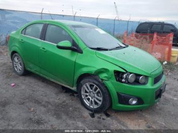  Salvage Chevrolet Sonic