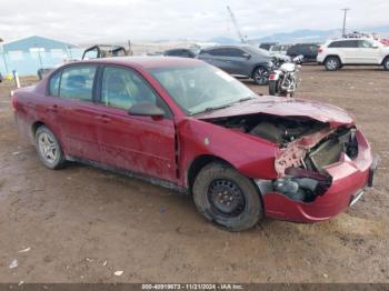  Salvage Chevrolet Malibu