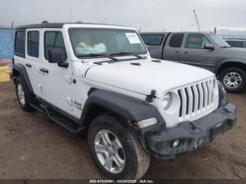  Salvage Jeep Wrangler
