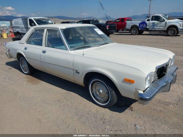  Salvage Plymouth Volare