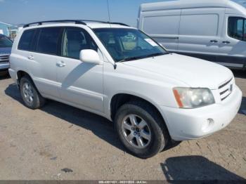  Salvage Toyota Highlander