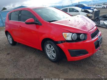  Salvage Chevrolet Sonic