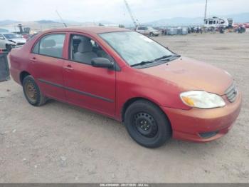  Salvage Toyota Corolla