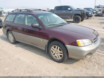  Salvage Subaru Outback