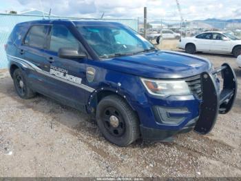  Salvage Ford Police Interceptor